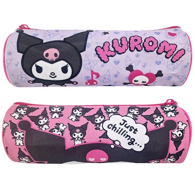 Κασετίνα Βαρελάκι Kuromi 23x8cm Kuromi 1010E-4251