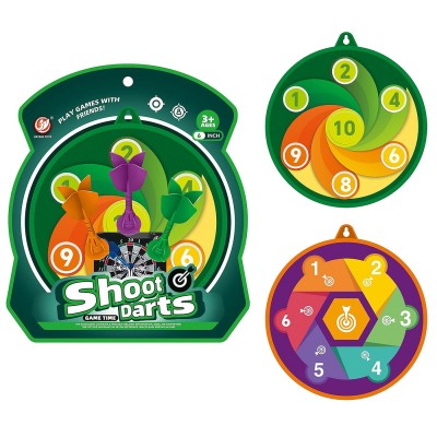 Στόχος 15cm Διπλής Όψης με Βελάκια 19x22x3cm ToyMarkt 913610 Στόχος 15cm Διπλής Όψης με Βελάκια 19x22x3cm ToyMarkt 913610