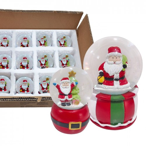 Χιονόμπαλα Άγιος Βασίλης ø8cm Xmasfest 1133892