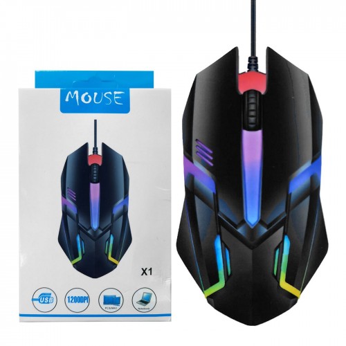 Ποντίκι Gaming Ενσύρματο RGB  JustNote 10972
