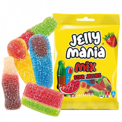 Ζελίνια Star Jellies Σακ=100g Jake SA