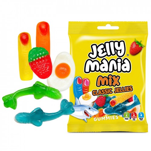 Ζελίνια Classic Jellies mix Σακ=100g Jake SA