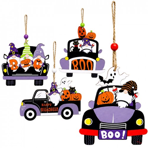 Στολίδι Ξύλινο Halloween 11x7cm Carnavalista 232836