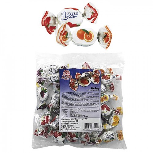 Καραμέλες Ζελεδάκια Φρούτων Σακ=200g Yammi's 44156