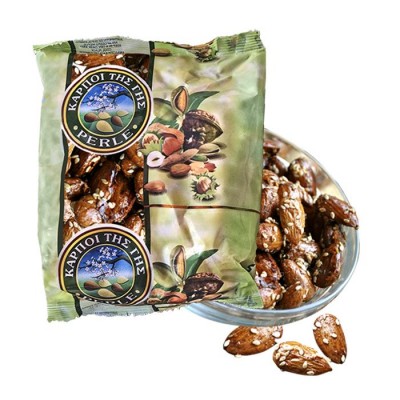 Καραμελωμένο Αμύγδαλο + Σησάμι 100g  Perle