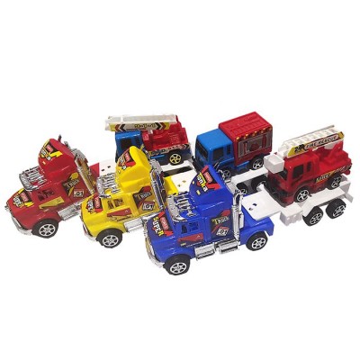 Νταλίκα Friction με Όχημα Γερανό 24x10x7cm ToyMarkt 902100 Νταλίκα Friction με Όχημα Γερανό 24x10x7cm ToyMarkt 902100