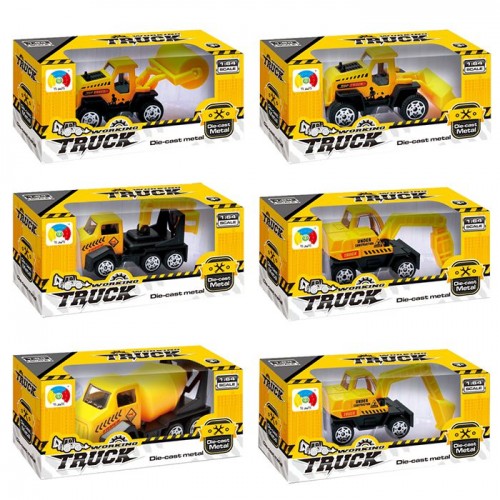 Δομικό Όχημα Free Wheels Μεταλλικό 11x5x4cm ToyMarkt 913086