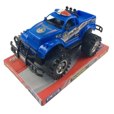 Αγροτικό Τζιπ Ψηλωμένο Friction Police 20cm ToyMarkt 902163 Αγροτικό Τζιπ Ψηλωμένο Friction Police 20cm ToyMarkt 902163
