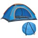 Σκηνή pop up 4 Ατόμων 2 Πόρτες 2x2x1,30m SummerTiempo 62700