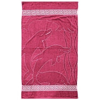 Πετσέτα Θαλάσσης Ζακάρ Μονόχρωμη 75x150cm  ~450gr SummerTiempo 62845