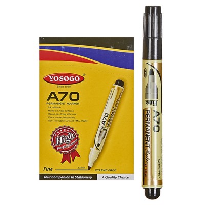 Μαρκαδόρος Ανεξίτηλος Yosogo 2.5mm JustNote 80761 Μαρκαδόρος Ανεξίτηλος Yosogo 2.5mm JustNote 80761