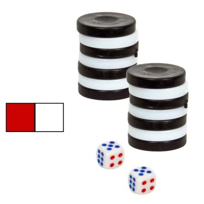 Πούλια-Ζάρια Τάβλι Μεγάλο 48cm ToyMarkt 891424