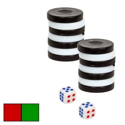 Πούλια-Ζάρια Τάβλι Μεγάλο 48cm ToyMarkt 891424