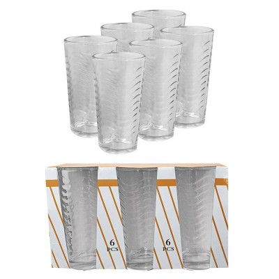 Ποτήρι Ανάγλυφα Σχέδια 12x6cm 200mL Homie 100339 Ποτήρι Ανάγλυφα Σχέδια 12x6cm 200mL Homie 100339