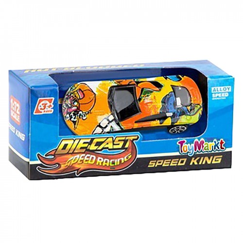 Αυτοκινητάκι die Cast Free Wheels Πολύχρωμο 9x4x3,5cm ToyMarkt 913396
