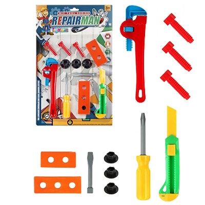Εργαλεία σε Καρτέλα Repairman 26x41x2cm ToyMarkt 913412