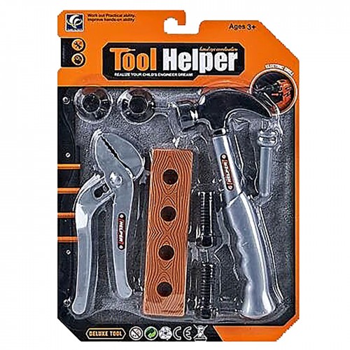 Εργαλεία 8 τεμ Μικρή Καρτέλα 32x23cm ToyMarkt 913452