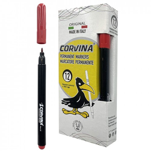 Μαρκαδοράκι Ανεξίτηλο Corvina 1mm  Carioca 42953-01