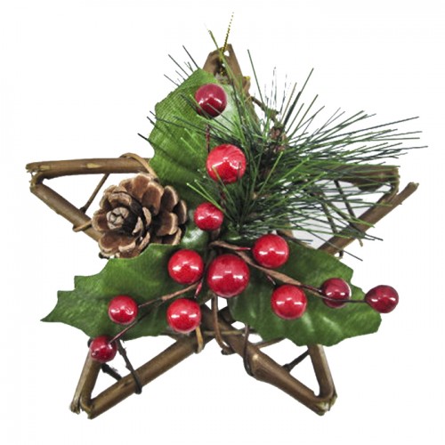 Άστρο Διακοσμητικό Μικρό 15cm Xmasfest 1131756
