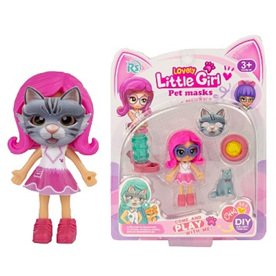 Κούκλα 9cm Pet Mask Καρτέλα 19x25x5cm ToyMarkt 922116 Κούκλα 9cm Pet Mask Καρτέλα 19x25x5cm ToyMarkt 922116
